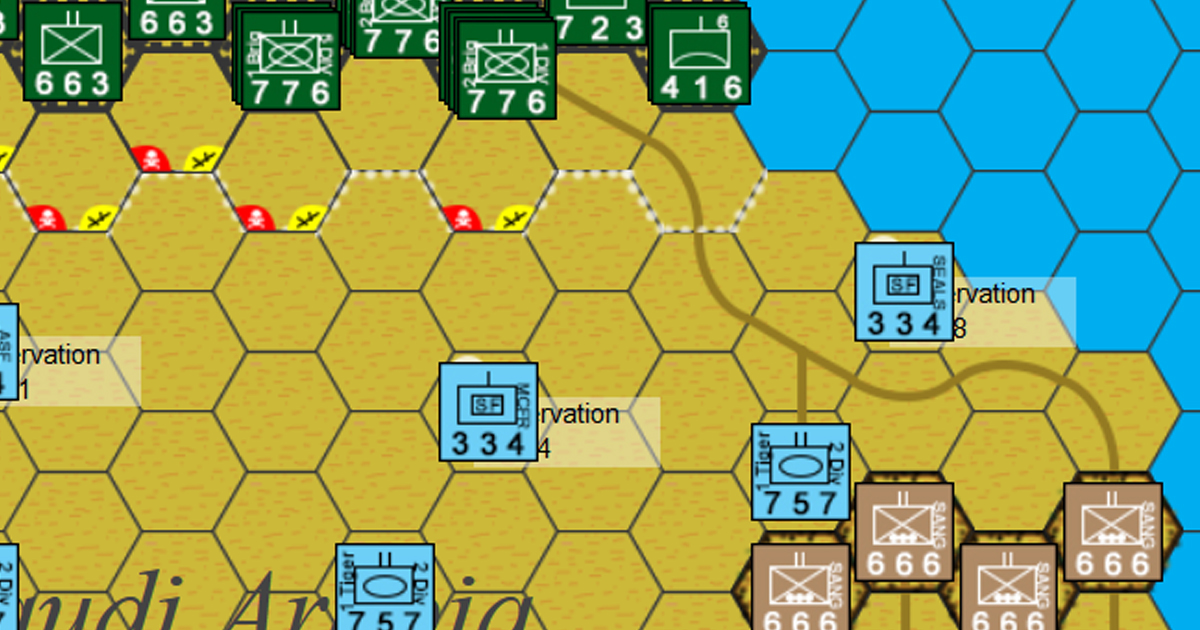 Battle of Khafji - South Arabia, Middle East, 1991