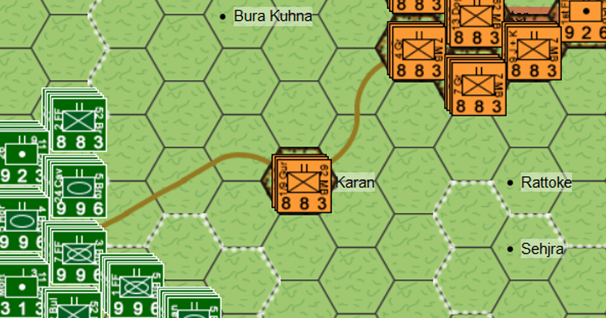 Battle of Asal Uttar - India, Asia, 1965