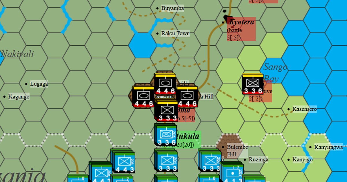 Mbarara and Masaka Offensives - Uganda, Africa, 1979