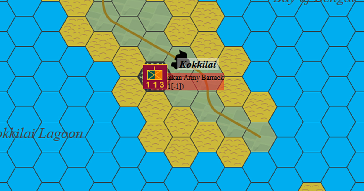 Kokkilai Offensive - Sri Lanka, Asia, 1985