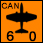 SADF - SAAF Canberras Bombers - Air (6-0-1)