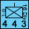 United States - US 16th Infantry Division 1st Battalion Infantry B Company - Infantry (4-4-3)