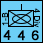 United States - US 4th Cavalry Division 1st Battalion Mech Infantry B Company - Mechanised Infantry (4-4-6)